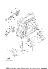 Bracket 1 2017  VX CRUISER HO (VC1800S) 6BH-41661-00-94