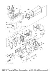 Pipe, Outlet 2013WAVERUNNER SUPER JET (SJ700BM) 64V-14752-00-00