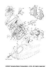 Lid, Engine Room (Vlgs3) FOR GREEN 2021  VX CRUISERWITH AUDI (VX1800CW) F4N-U517B-00-P1