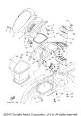 Lock, Lid 2004  GP800R (GP800AC) F0X-6517C-00-00