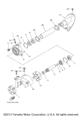 Housing, Bearing 2004  FX140 (Cali) (FX1000CC) CA 61X-45332-03-94