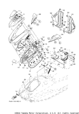 Lid, Engine Room (Vpbm6) FOR BLUE 2022  VX CRUISERWITH AUDI (VX1050BX) F4N-U517B-00-P5