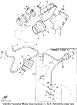 Manifold, Intake 1992 BRAVO (BR250S) 8R4-13555-00-00