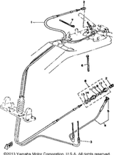 Cable, Steering 1991  SUPER JET (SJ650P) EW2-61481-00-00