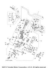 Switch Box Assy 2004  FX140 (FX1000C) FK7-68310-07-00