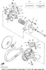 Spring, Compression UR AP (PINK) 1995 VMAX 500 LE (ELEC START) (VX500EV) 90501-602J0-00