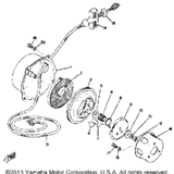 Spring, Starter 1974 GPX338F 8Y0-15713-00-00