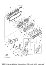 Cover Sub Assy 2000  GP1200 (GP1200AY) 66V-14480-01-00