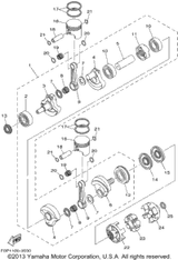 Bearing (USA) 2001  GP800R (GP800AZ) 93305-307U0-00