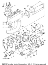 Silencer, Exhaust 1997  SUPER JET (SJ700AV) 6R7-14753-00-9M