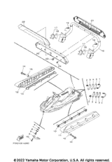 Ladder, Step Assy 2021  FX HO (FB1800W) F3X-U278A-00-00
