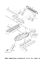 Ladder, Step Assy 2019  FX SVHO (FC1800U) F3X-U278A-00-00