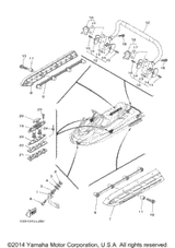 Ladder, Step Assy 2015  FX CRUISER SVHO (FC1800AP) F2S-U278A-00-00