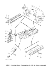 Ladder, Step Assy 2017  FX CRUISER SVHO (FC1800AS) F2S-U278A-01-00