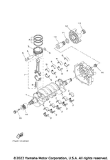 Connecting Rod Assy 2021  FX HO (FB1800W) 6BH-11650-10-00
