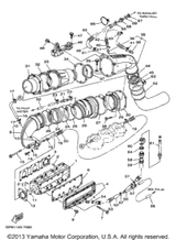 Pipe, Outlet 1997WAVE RUNNER GP1200 (GP1200V) 65U-14752-00-00