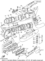 Pipe, Outlet 1999WAVE RUNNER GP1200 (GP1200X) 65U-14752-00-00
