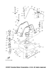 Tank, Fuel 2023  EX (EX1050CY) F3Y-U7711-02-00