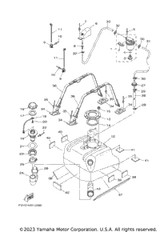 Tank, Fuel 2024  EX DELUXE (EX1050AA) F3Y-U7711-02-00