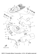 Thru-Hull,Exhaust 2002  GP800R (GP800AA) F0D-67565-01-00