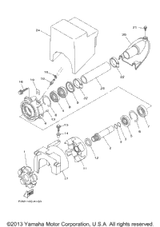 Housing, Bearing 2011  VXS (VX1800K) 6S5-45332-00-94