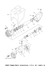 Housing, Bearing 2019  FX SVHO (FC1800U) 6S5-G5332-00-00