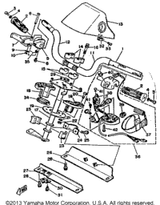 Switch Box Assembly 1990WAVE RUNNER LX (WR650D) FK7-68310-04-00