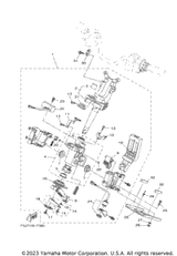 Tube & Bushing Set 2018  FX CRUISER HO (FB1800AT) F1W-6773D-00-00