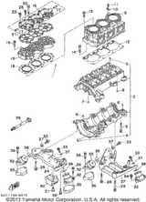 Bracket, Rear Upper 1 1995WAVE RAIDER 1100 (RA1100T) 63M-21425-00-94