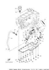 Oil Pump Assy 2019  EX SPORT (EX1050BU) 6EY-13300-00-00