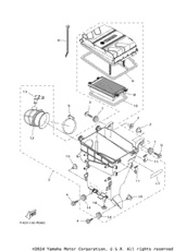 Air Cleaner Assy 2021  EX SPORT (EX1050BW) 6EY-14410-01-00