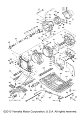 Housing, Impeller 2 2007  FX1000-F 60E-51317-00-94