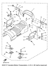 Bracket, Seat 1998 VMAX 500 XTC (VX500XTCB) 8CW-2479L-00-00