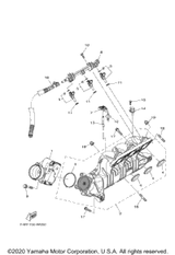 Delivery Pipe 2021  SUPER JET (SJ1050W) 6EY-12880-00-00