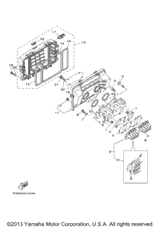 Cover Sub Assy (USA) 2001  XL800 (XA800Z) 66E-14480-11-00