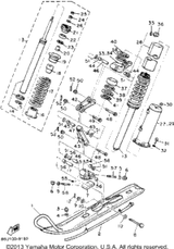 Spring, Compression 1990 SRV (SR540P) 90501-75612-00