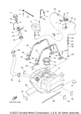 Tank, Fuel 2018  FX HO (FB1800T) F2S-U7711-02-00