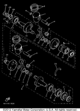 Piston Ring Set (Std) STD 1993 VK540 II (VK540ET) 8R6-11601-00-00