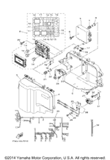 Fuse Box Assy 2015WAVERUNNER FZS (GX1800AP) 6EX-82170-10-00