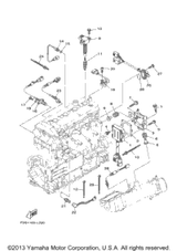 Rectifier & Regulator Assy 2012  FX CRUISER SHO (FA1800AL) 6S5-81960-00-00