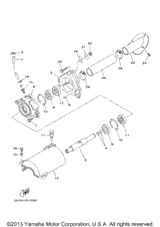 Shaft, Coupler 2002  SUV1200 (SV1200A) 68N-51323-00-00