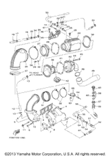 Outer Cover, Exhaust 2002  XL700 (XL700A) 62T-41123-01-9M
