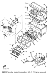 Element Assy, Air Cleaner 1997 VMAX 600 SX (VX600SXA) 8CH-14450-00-00