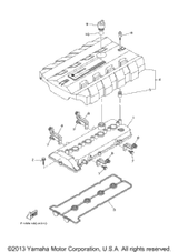 Cover, Cylinder Head 1 2014  FX CRUISER SHO (FA1800AN) 6S5-11191-20-00
