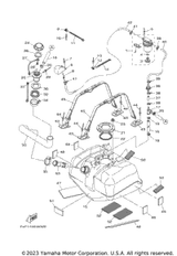 Tank, Fuel 2021  VX LIMITED HO (VX1800AW) F4P-U7711-00-00