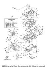 Head, Cylinder 1 (USA) 2001  XL800 (XA800Z) 66E-11111-00-94