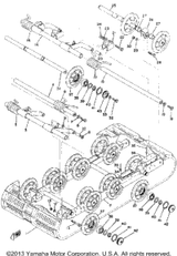 Suspension Wheel Comp 1975 SR643 885-47320-01-00