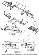 Suspension Wheel Comp 1980 ET340ED 885-47320-01-00