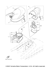 Double Seat Assy FOR BLUE 2024  CRUIS SVHOWAUDI (FX1800BA) F5G-U371A-00-00