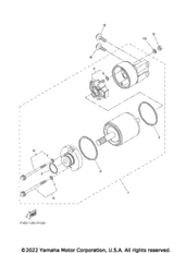 Starting Motor Assy 2022  EX LIMITED (EX1050DX) 6EY-81800-00-00